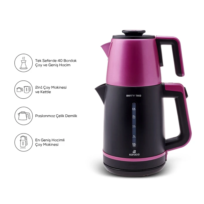 KRC BERRY TEA XL CAY MK RASPBERRY